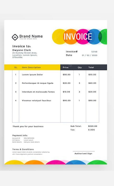 Customize Tally Invoice - Mobile