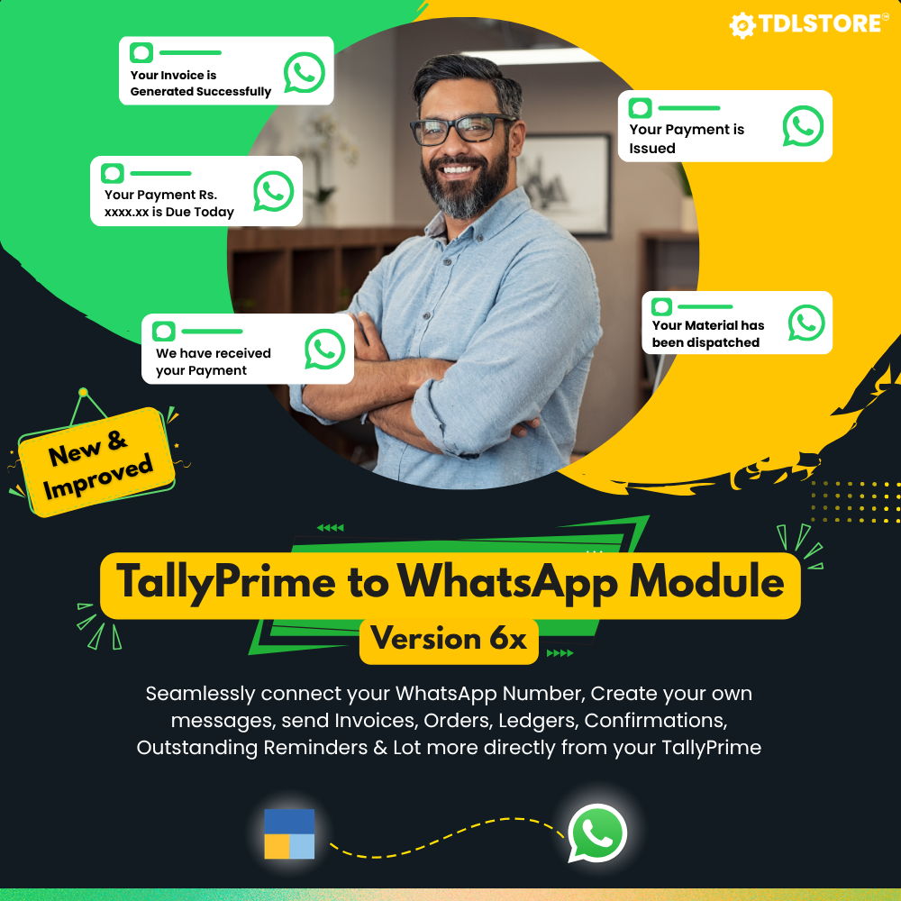 TallyPrime to WhatsApp - Product Image 1.2 TallyPrime to WhatsApp - Product Image 1.2