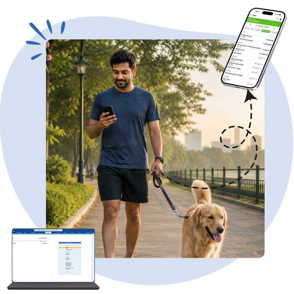 tally on mobile
